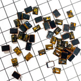 Rectangular Shape Green "Earth Stone" Calibrated Cabochon